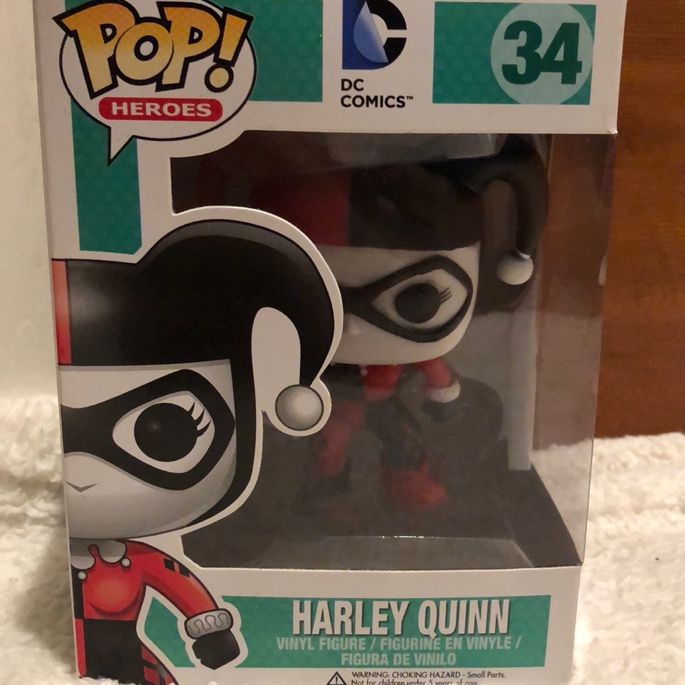 Pop Heroes DC Comics Harley Quinn Vinyl Figure 34